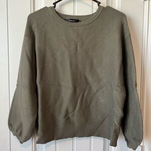 Zesica Dark Green Long Sleeve Sweater